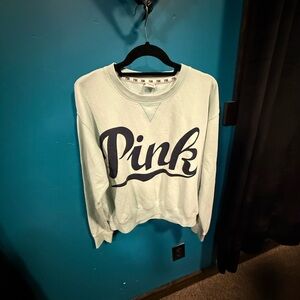 Victoria's Secret Mint Green Crew Neck Sweater